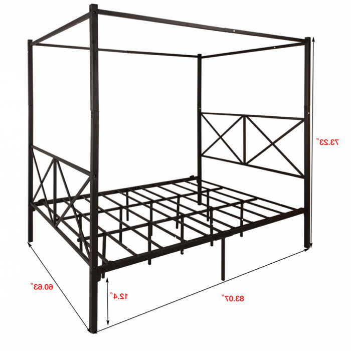 Isabelle & Max™ Tontitown Queen 73.23'' Bed Frame Wayfair